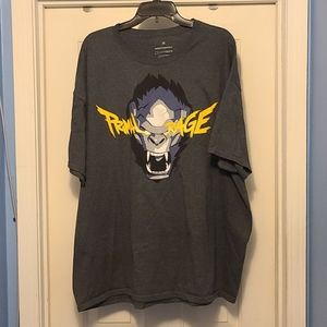 Overwatch Winston primal rage shirt xxxl lootcrate